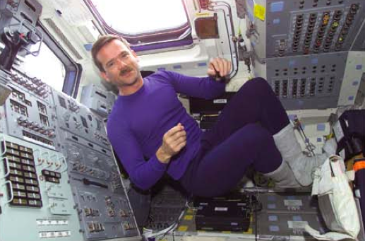 The nuts and bolts of orbital mechanics – Astronaut Chris Hadfield occupies space